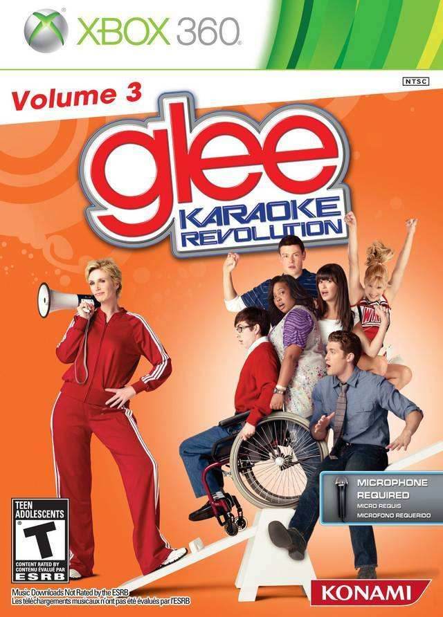 Karaoke Revolution Glee: Volume 3 (Xbox 360) - Game Manual Only