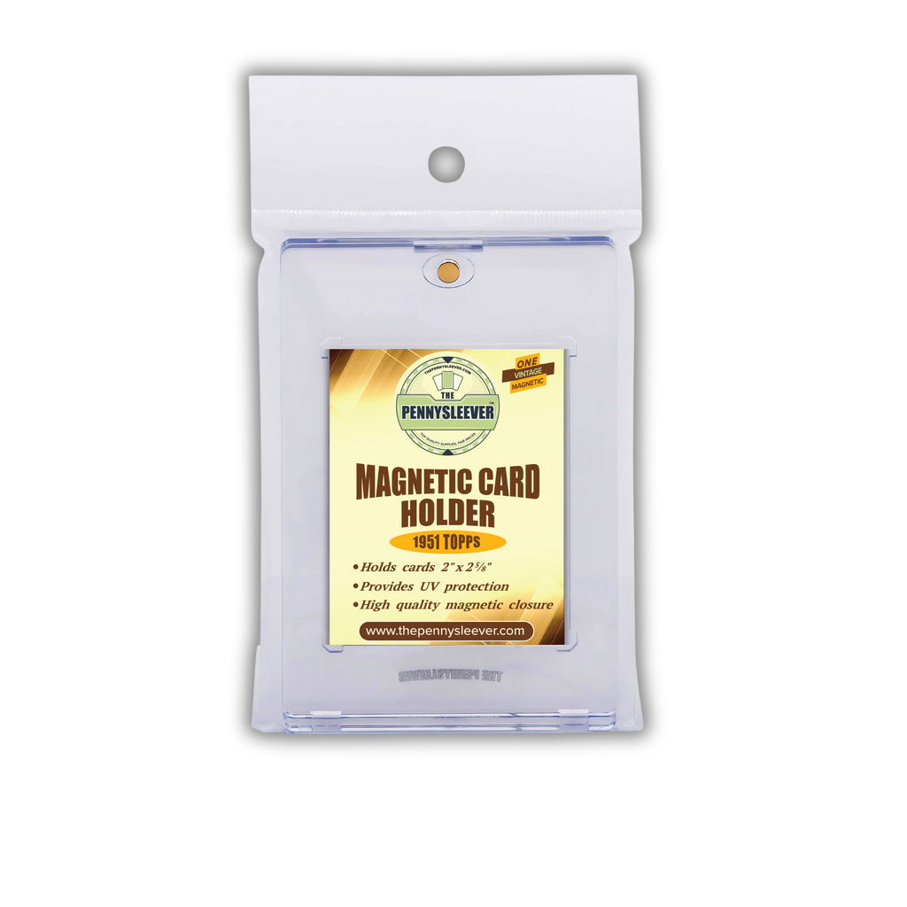 Vintage Magnetic Card Holder