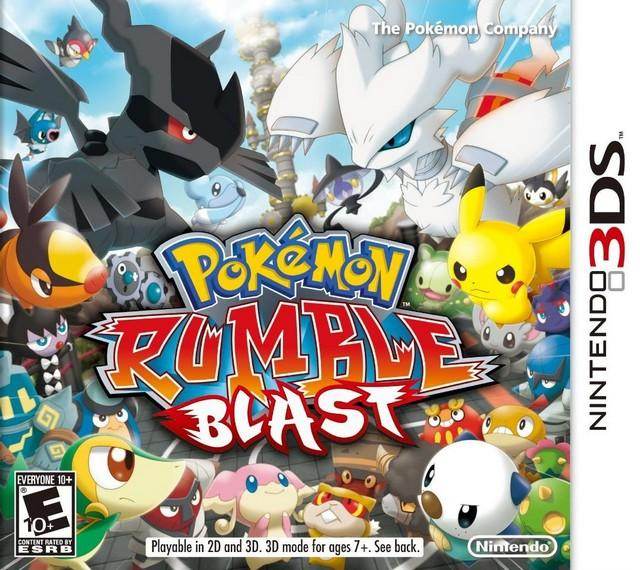 Pokemon Rumble Blast (Nintendo 3DS) - Game Manual Only