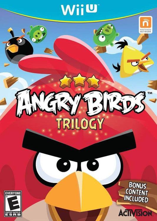 Angry Birds Trilogy (WiiU) - Game Manual Only