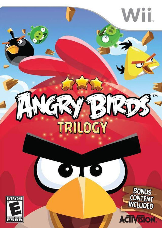 Angry Birds Trilogy (Wii) - Game Manual Only