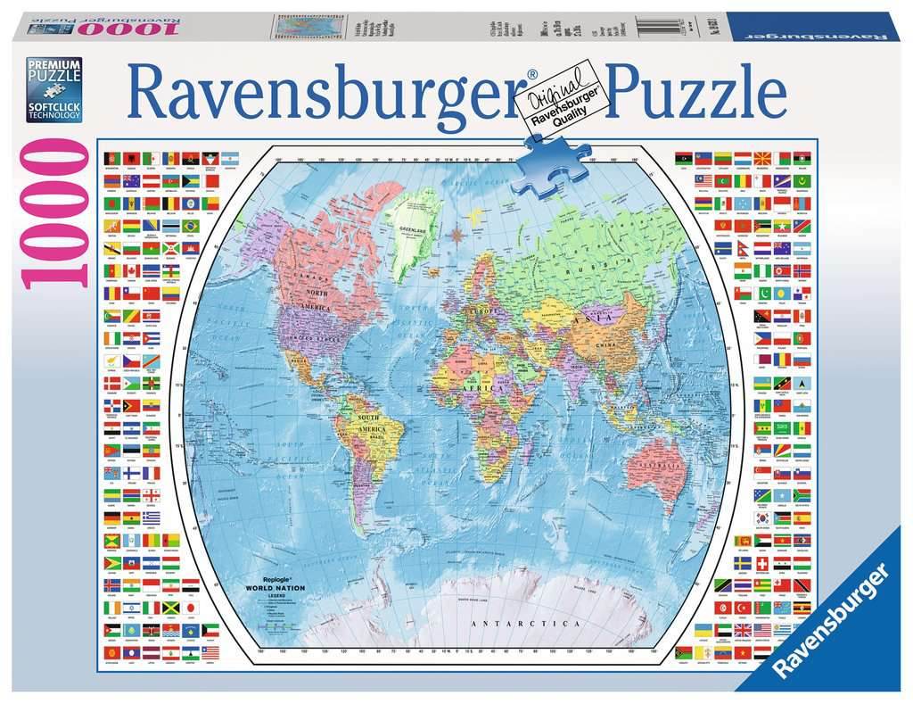 Puzzle: Political World Map - 