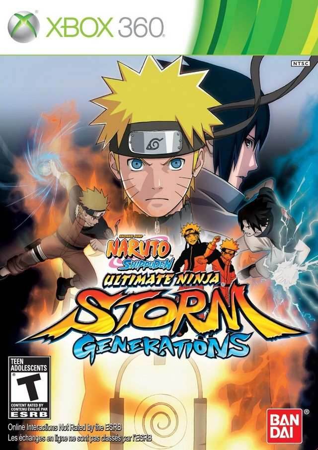 Naruto Shippuden: Ultimate Ninja Storm Generations (Xbox 360) - Game Manual Only