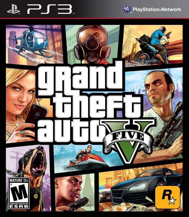 Grand Theft Auto V (PlayStation 3) - Game Manual Only