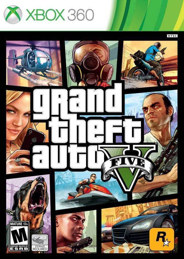 Grand Theft Auto V (Xbox 360) - Game Manual Only