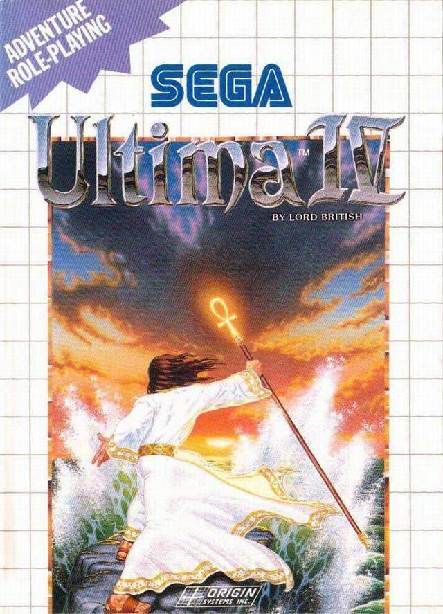 Ultima IV: Quest of the Avatar (Sega Master System) - Game Manual Only