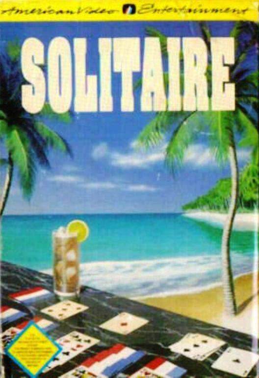 Solitaire (Nintendo NES) - Game Manual Only