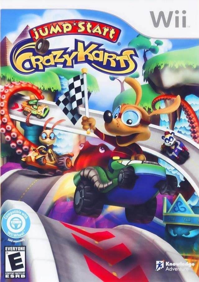 JumpStart: Crazy Karts (Wii) - Game Manual Only