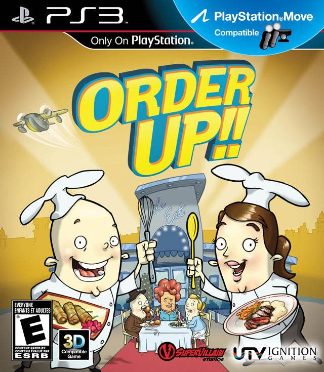 Order Up!! (Playstation 3) - Game Manual Only