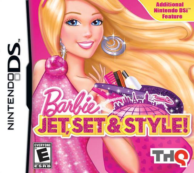 Barbie: Jet, Set & Style! (Nintendo DS) - Game Manual Only