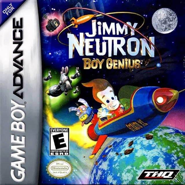 Jimmy Neutron Boy Genius (Gameboy Advance) - Game Manual Only