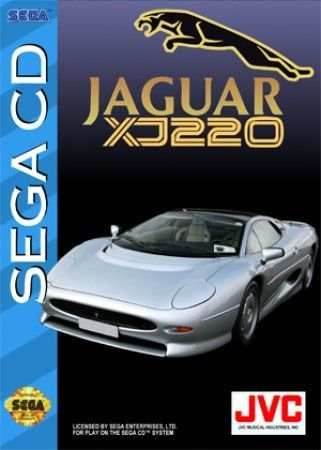 Jaguar XJ220 (Sega CD) - Game Manual Only