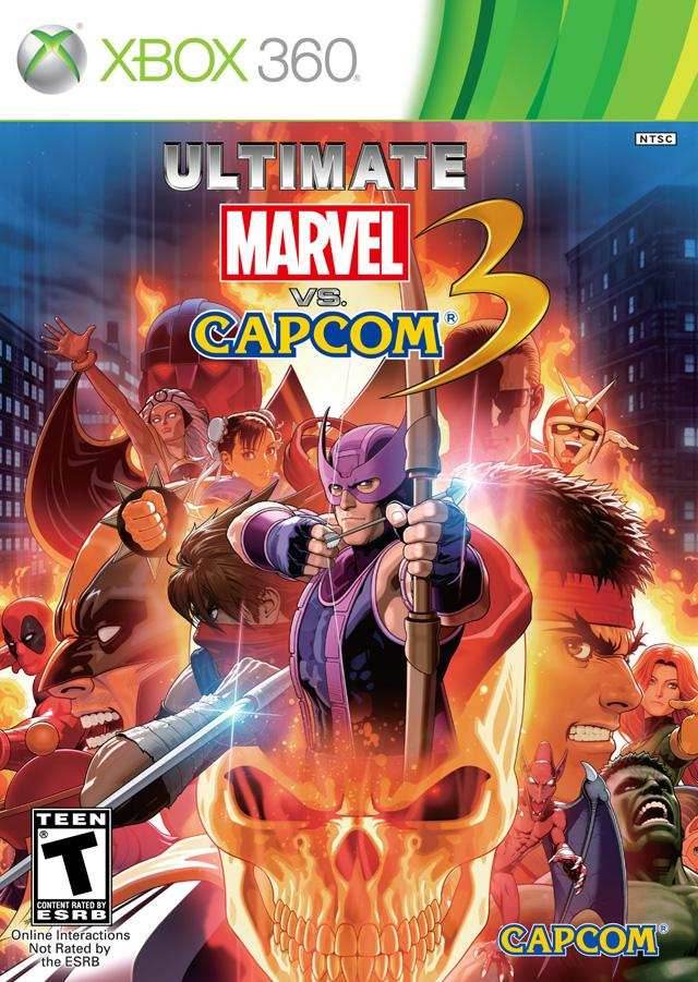 Ultimate Marvel vs Capcom 3 (Xbox 360) - Game Manual Only