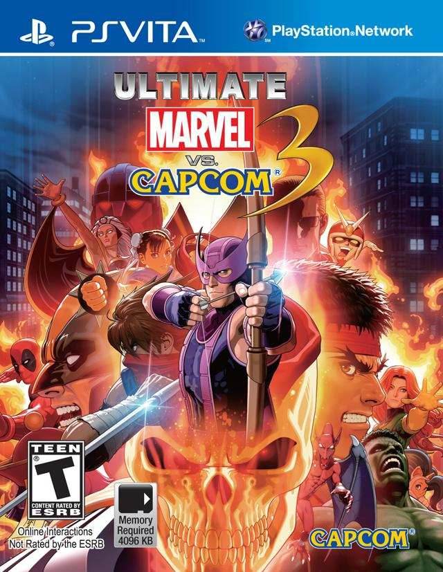 Ultimate Marvel Vs Capcom 3 (PlayStation Vita) - Game Manual Only