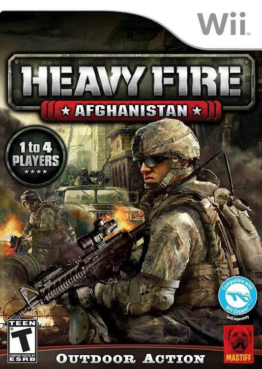 Heavy Fire: Afghanistan (Wii) - Game Manual Only