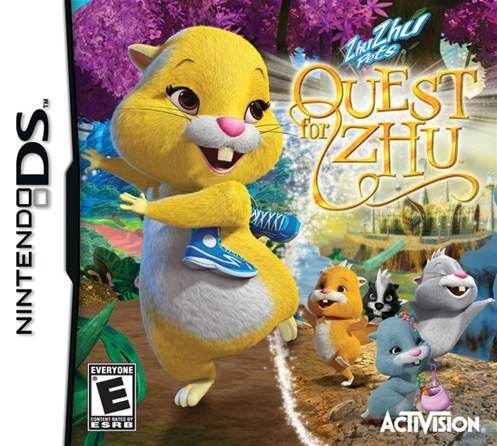 ZhuZhu Pets: Quest for Zhu (Nintendo DS) - Game Manual Only