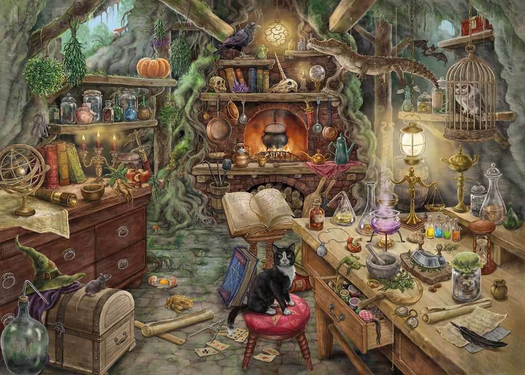 Puzzle: Escape Puzzle - The Witches Kitchen - 