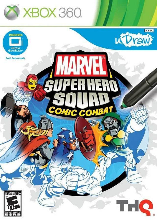 uDraw Marvel Super Hero Squad: Comic Combat (Xbox 360) - Game Manual Only