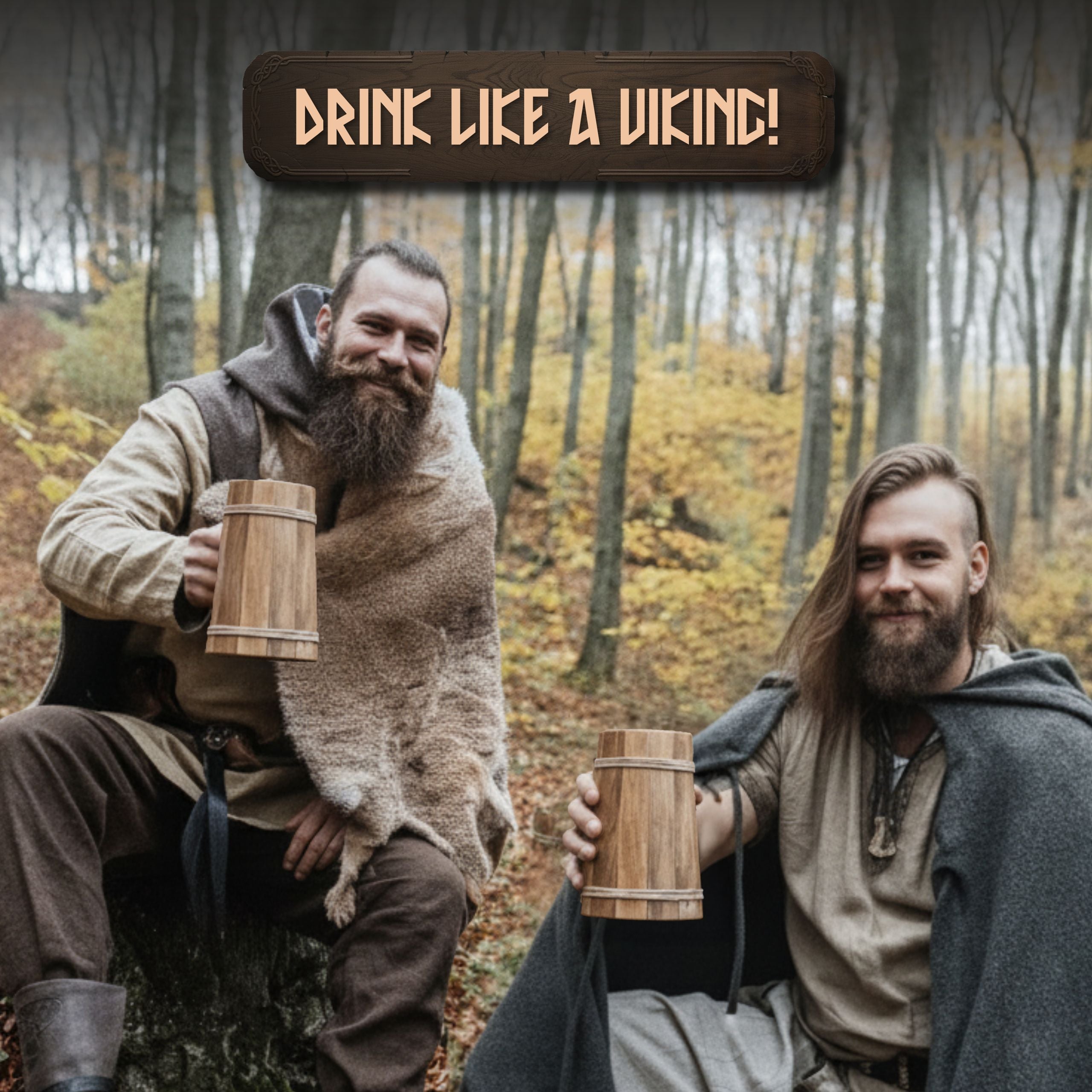 Wooden Tankard