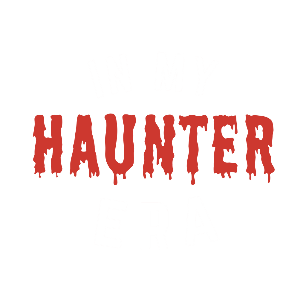 In My Haunter Era Tee (Curved) - Small / Red