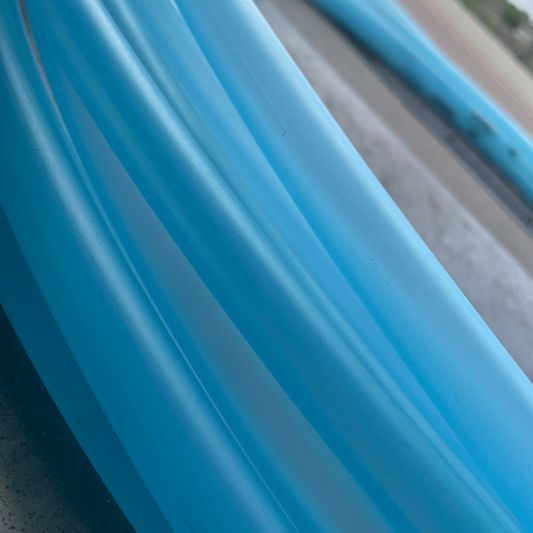 Sky Blue (5/8, 11/16 & 3/4) Polypro Hula Hoop