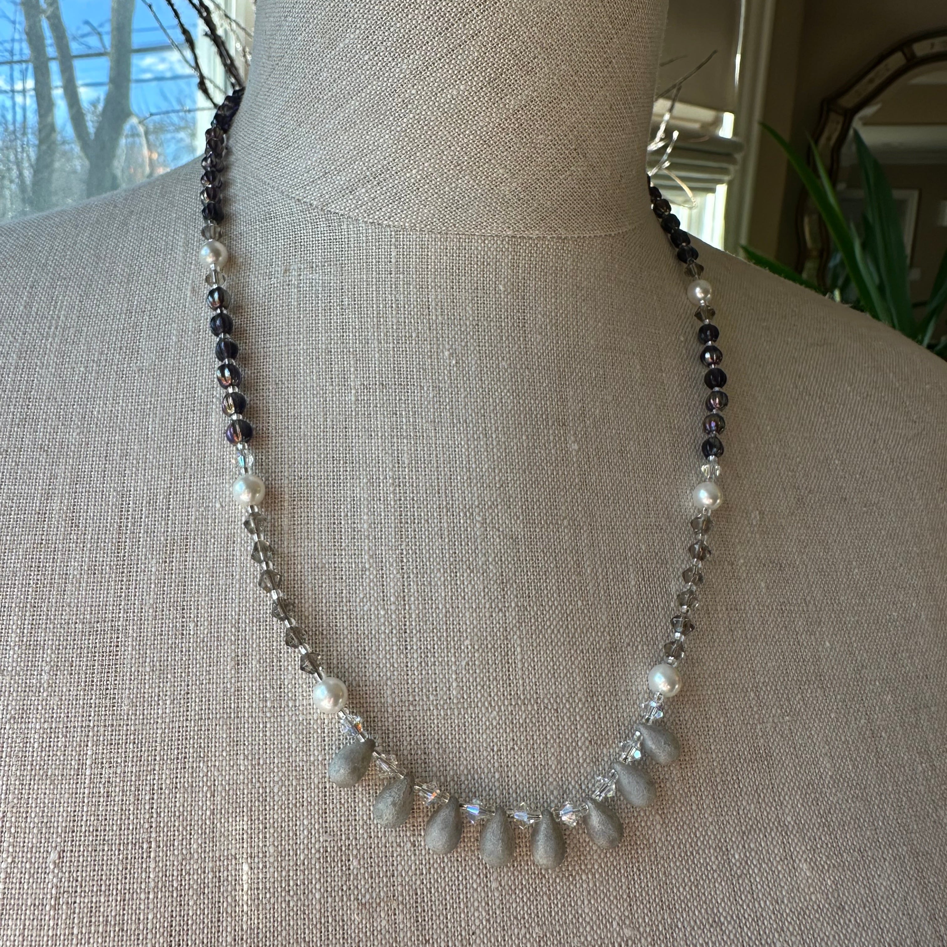 Celtic Dawn Crystal Necklace