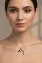 Celtic Shark Necklace