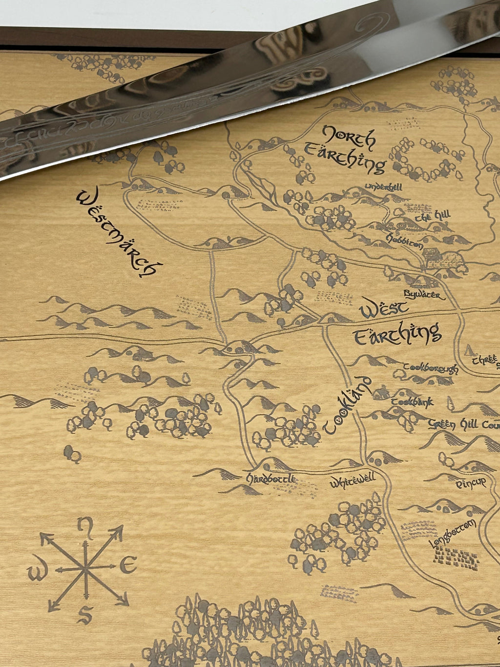 LOTR Map of the Shire | Middle Earth