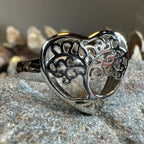 Heart Tree of Life Ring
