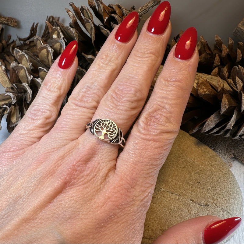 Celtic Tree of Life Ring