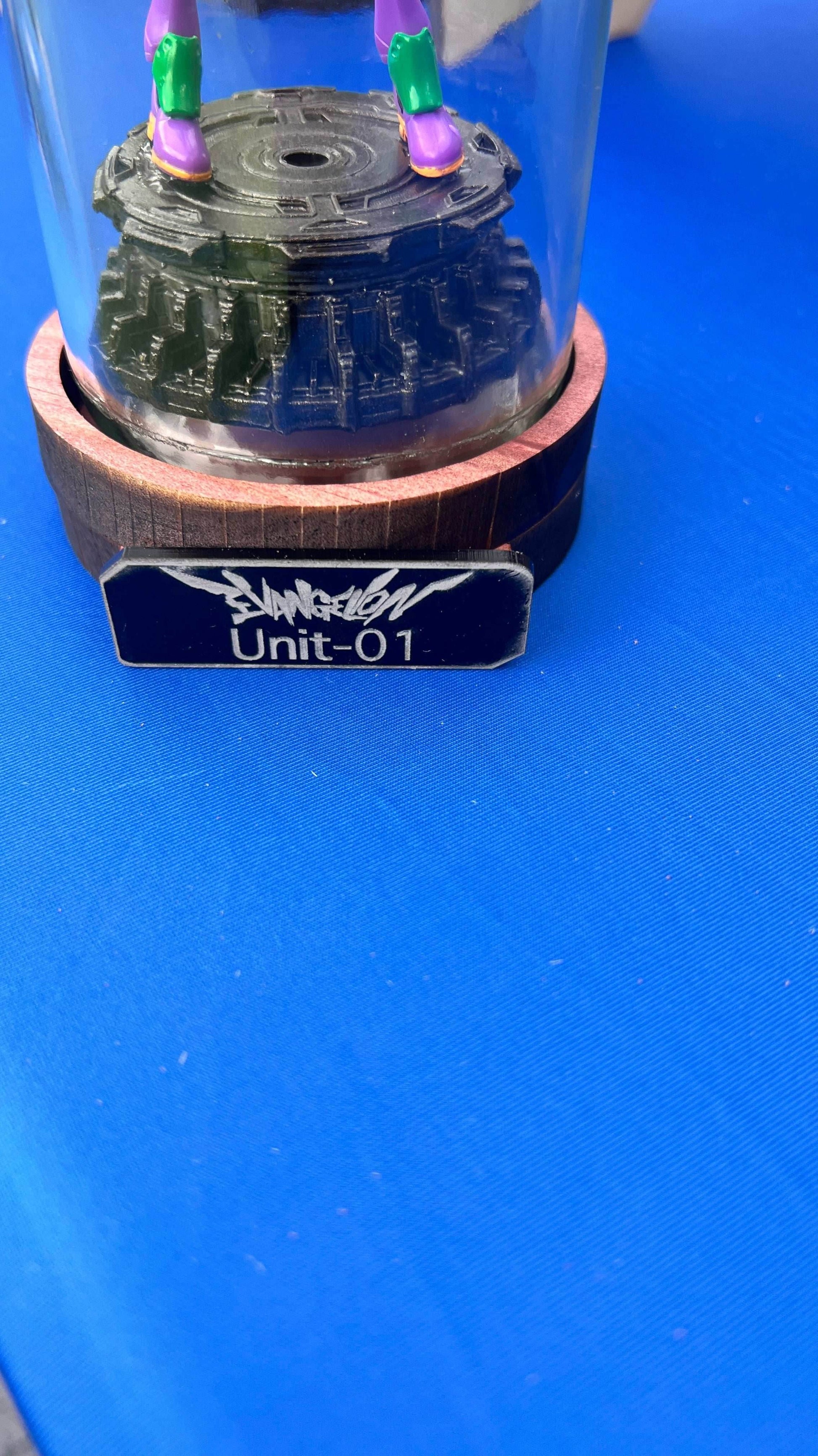 Evangellion Unit-01 Starship in a Bottle - 