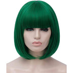 Straight Bangs wig