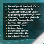 ORANGE NEBULA Unsettled Planet 004 Yendraal Card Game 2-4 Players 14+Age ONB0204 - 
