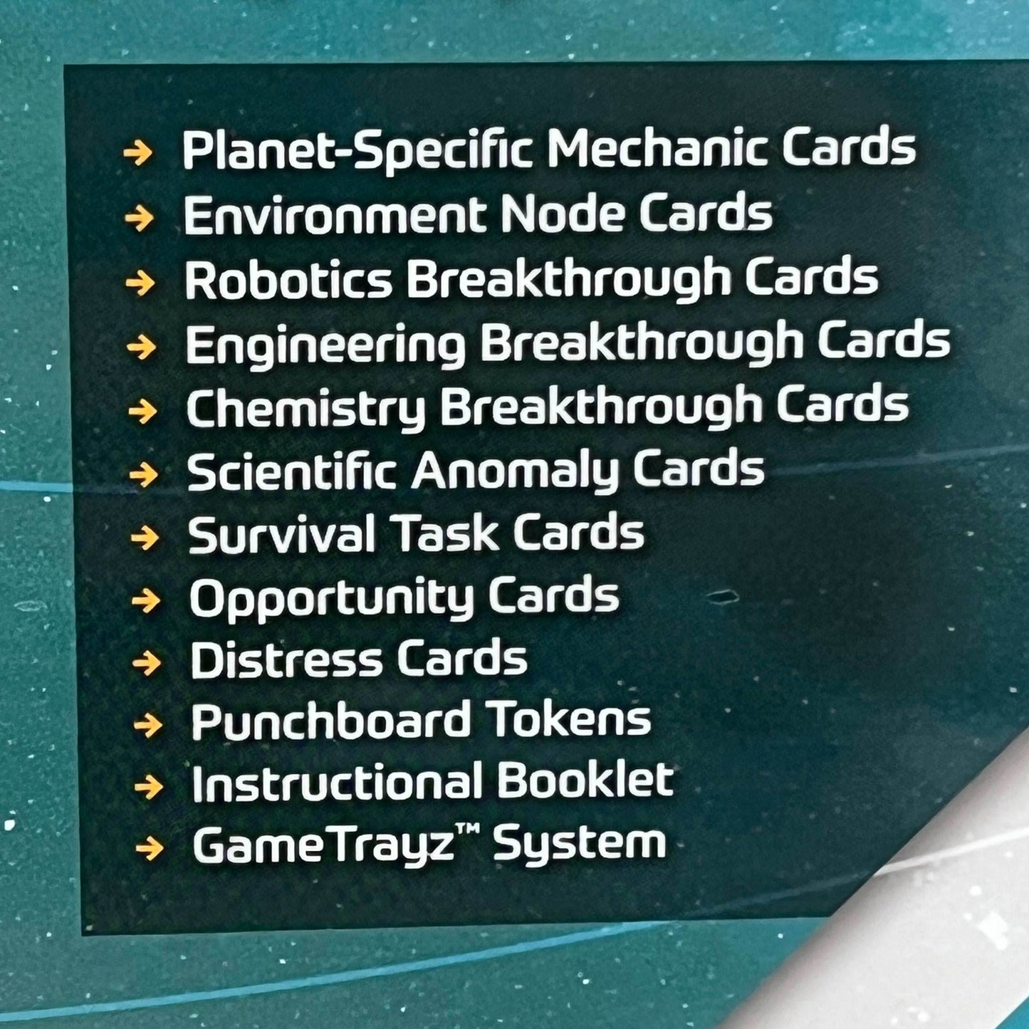 ORANGE NEBULA Unsettled Planet 004 Yendraal Card Game 2-4 Players 14+Age ONB0204 - 