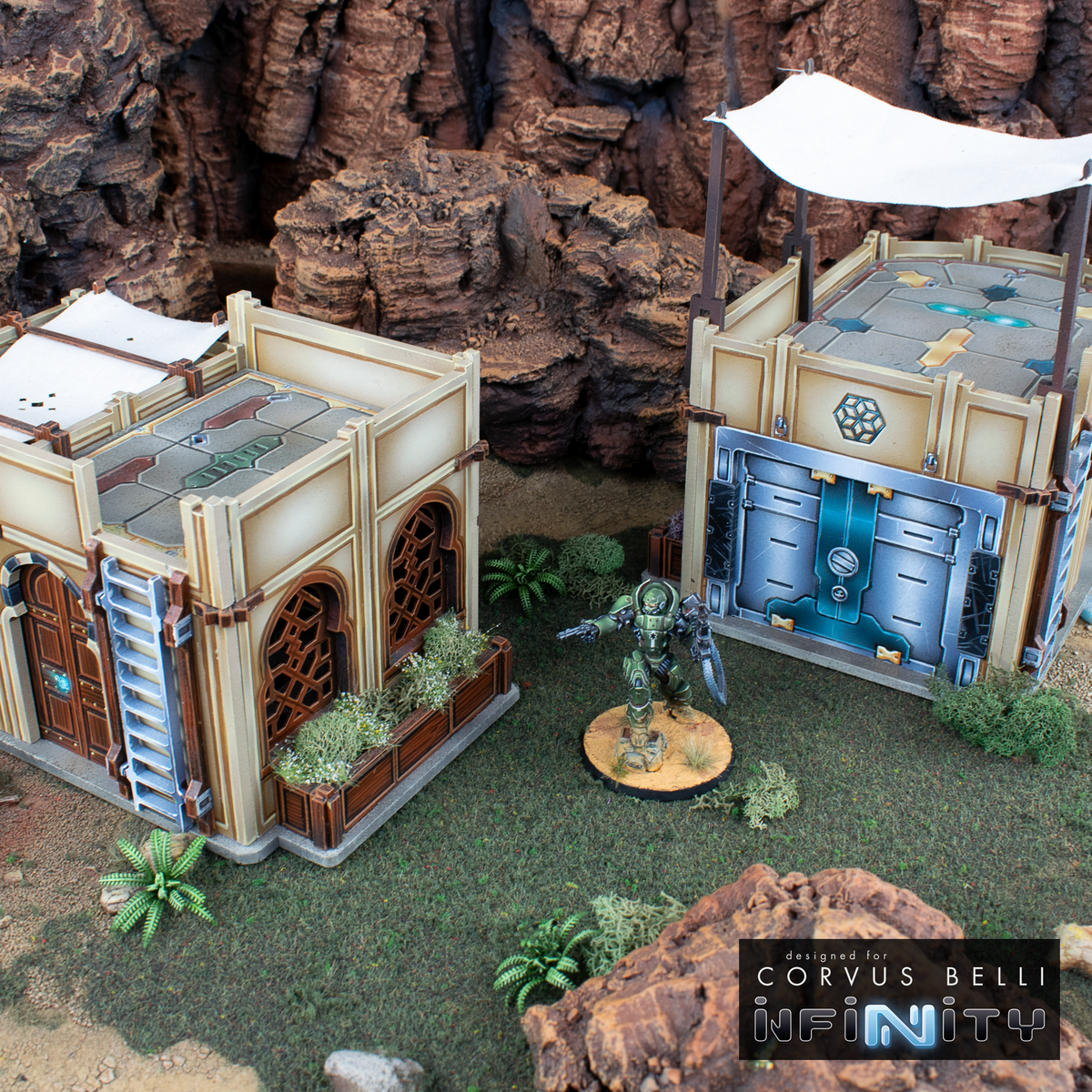 Alcazaba Utility Buildings
