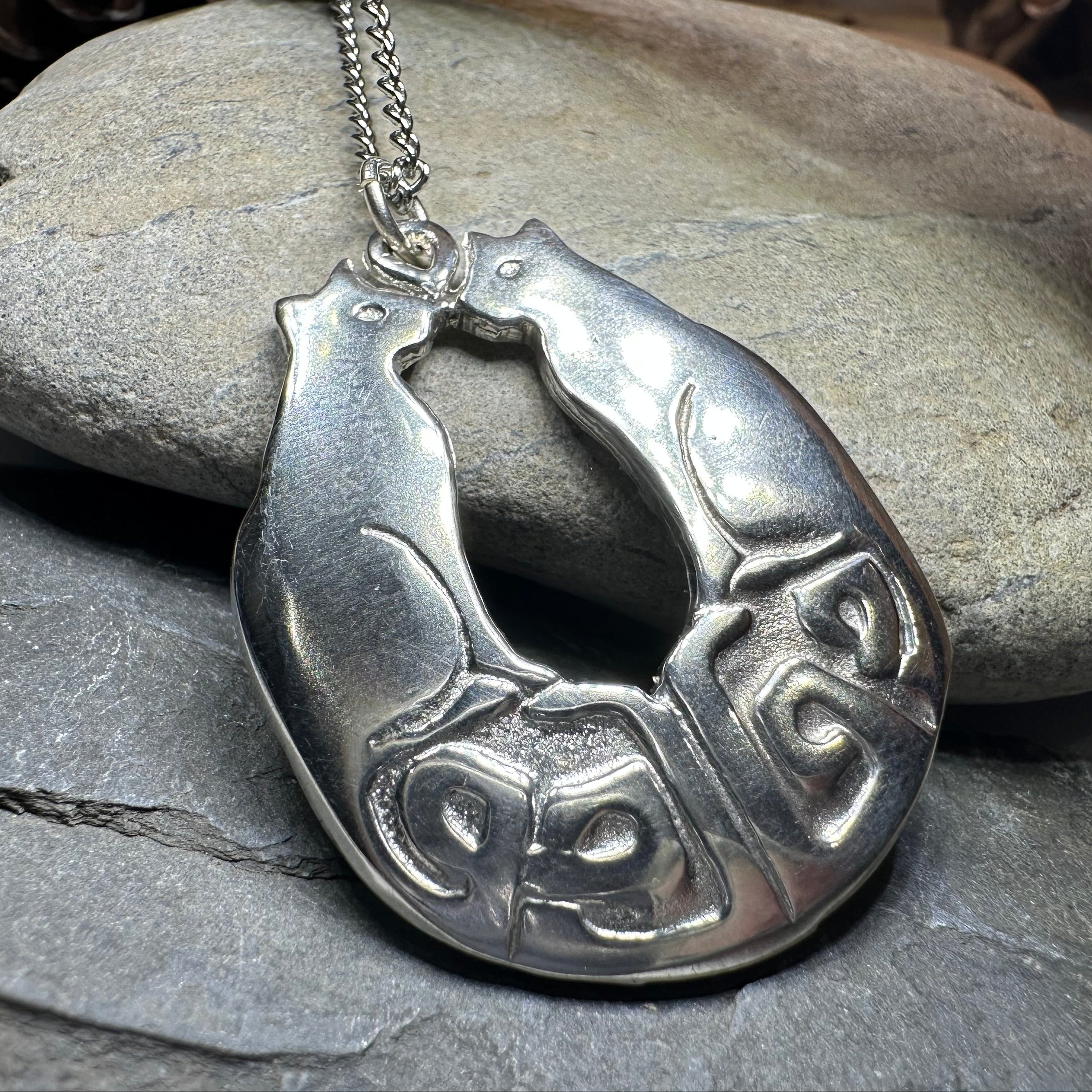 Celtic Cats Necklace