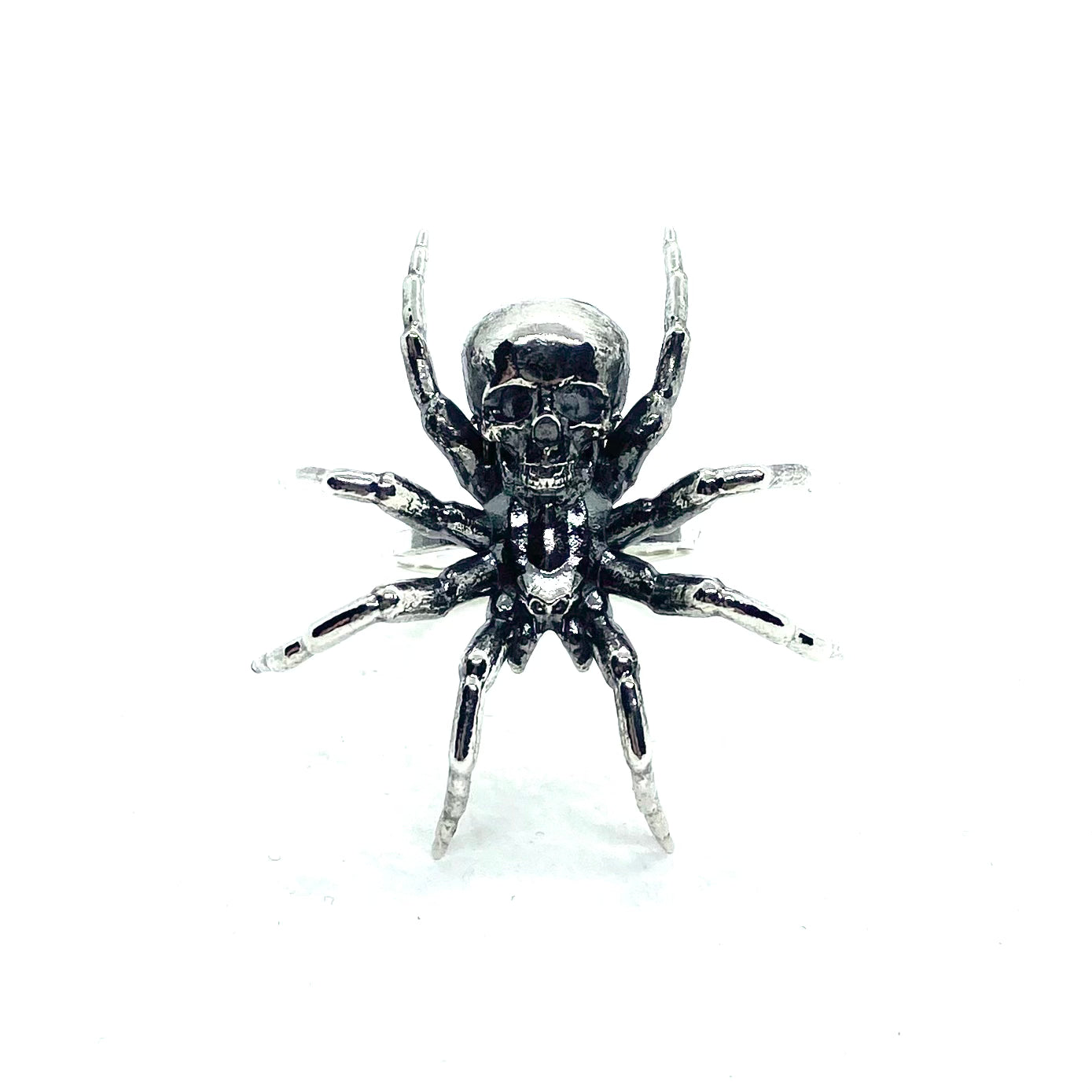 Spider Skull Ring Sterling Silver Fulfilled Julian The 2nd