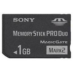 PSP Memory Stick Pro Duo - PSP - 1GB Black