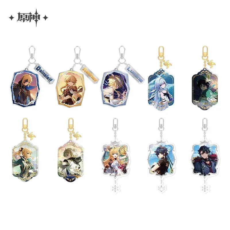 Theme Series Acrylic Keychain Genshin Impact