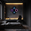 Gamer Plexiglass Neon Art, Gamer Neon Sign, Neon Light Sign, Neon Wall Art