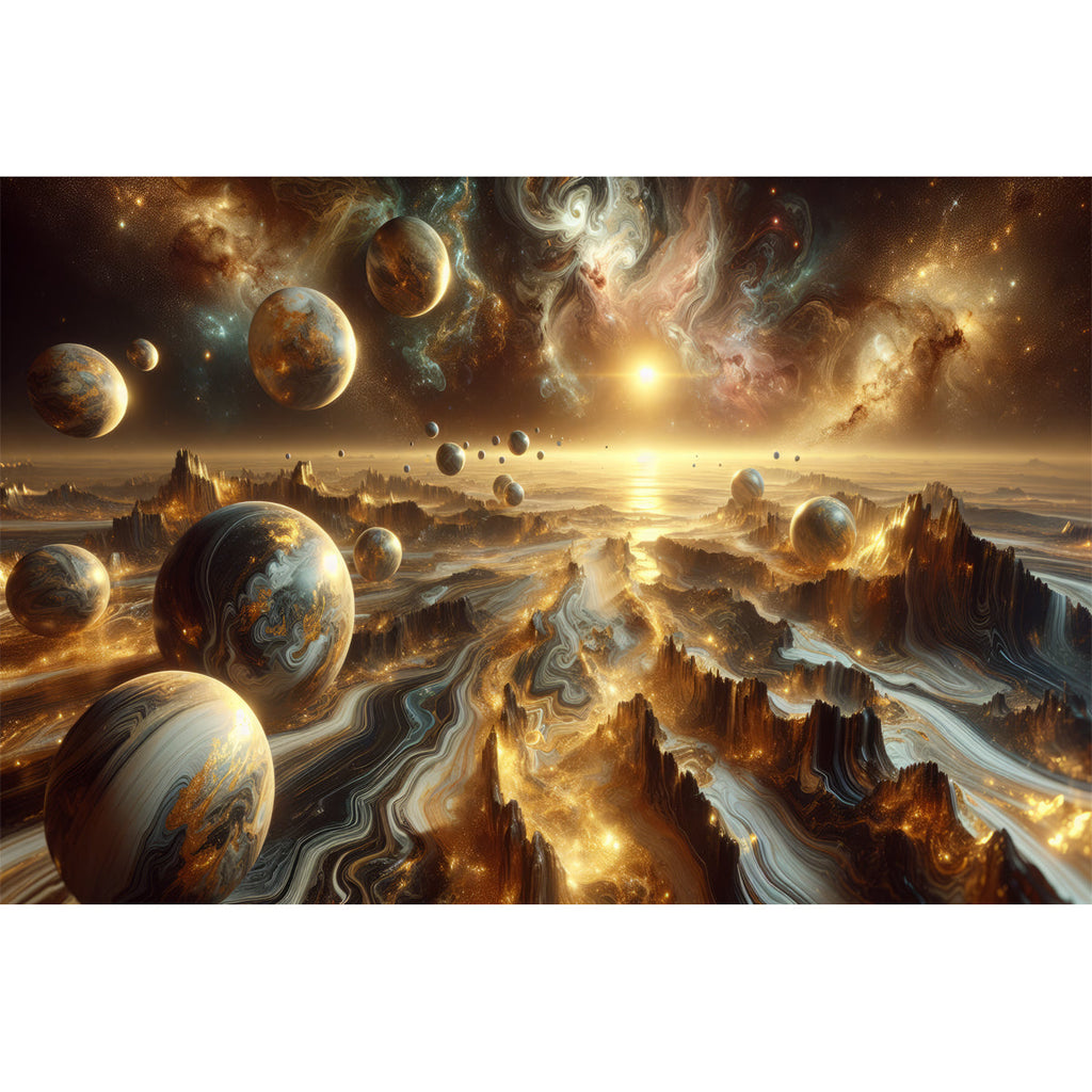 Ingooood Jigsaw Puzzle 1000 Pieces- Boundless Universe - Entertainment Toys for Adult Special Graduation or Birthday Gift Home Decor