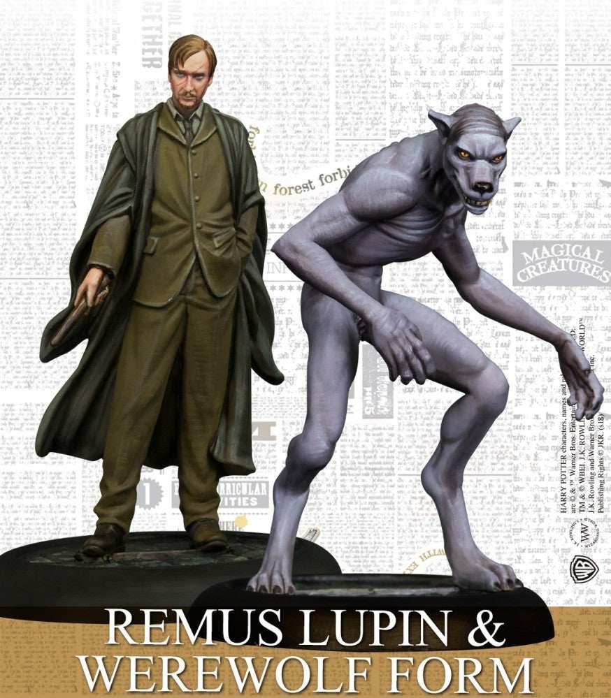 Harry Potter Miniatures Adventure Game: Remus Lupin & Werewolf Form Pack - 