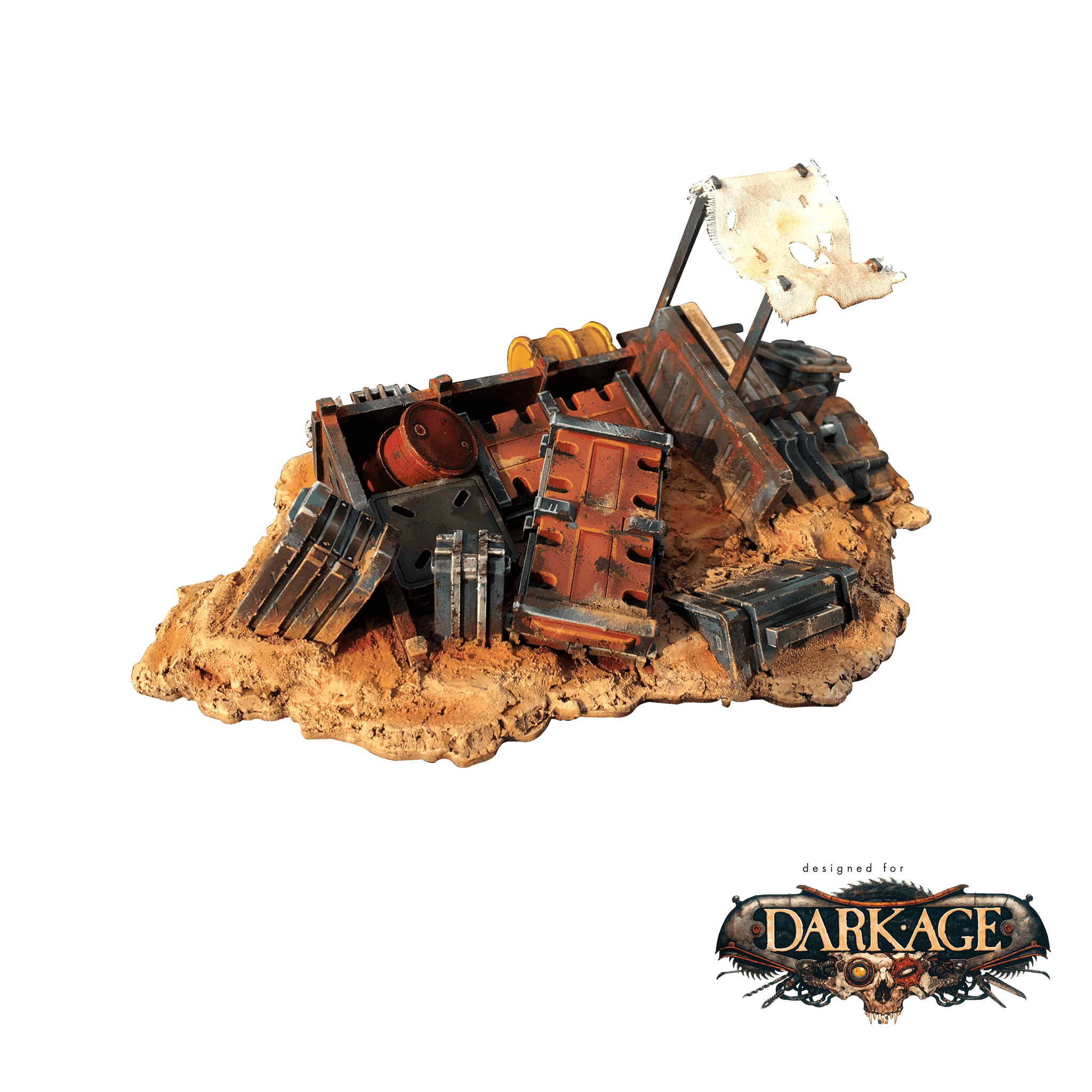 Dark Age Crashed Cart - 