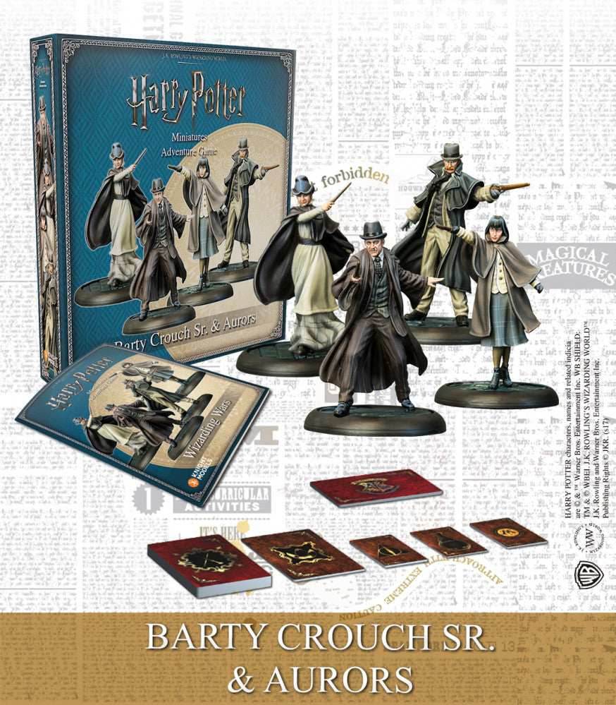 Harry Potter Miniatures Adventure Game: Barty Crouch Sr. & Aurors - 