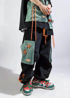 YEP5 UUC Laced Pants - Black / S
