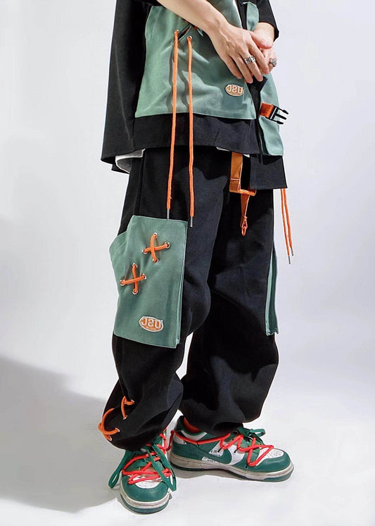 YEP5 UUC Laced Pants - Black / S