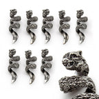 Fenrir Beard Rings (Silver - 4) - 