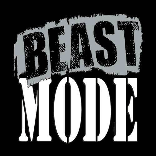 Beast Mode Training Gym Workout Mens T-shirt - Black / Mens Small