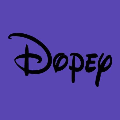 Dopey - 7 Dwarfs Costume Mens T-shirt - Heather Grey / Mens Small