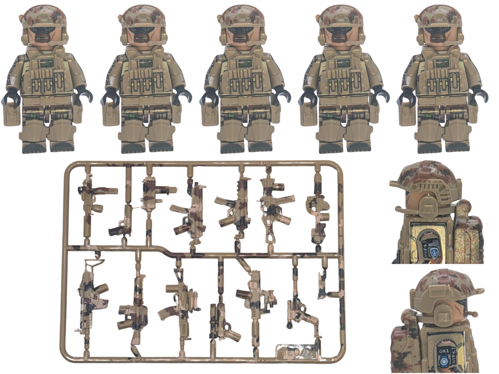 U.S. Navy SEALS - 5-Man Team - Mil-Blox
